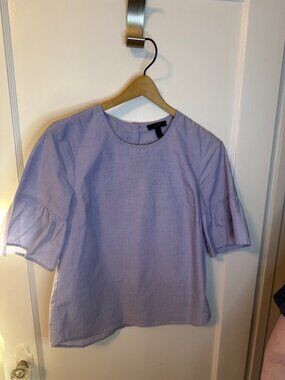J Crew Poplin Button shirt